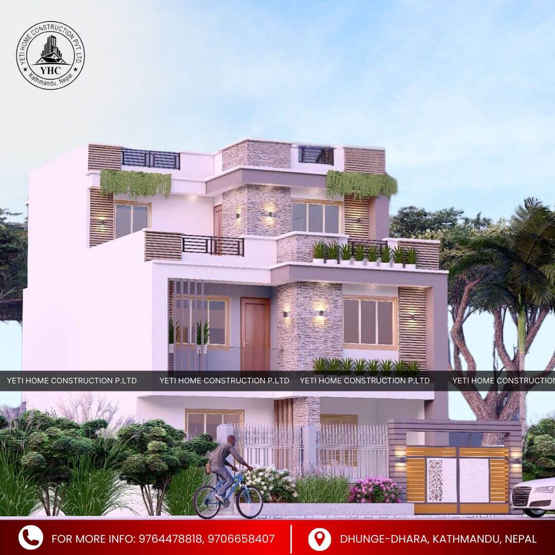 Stone Cladded Residence